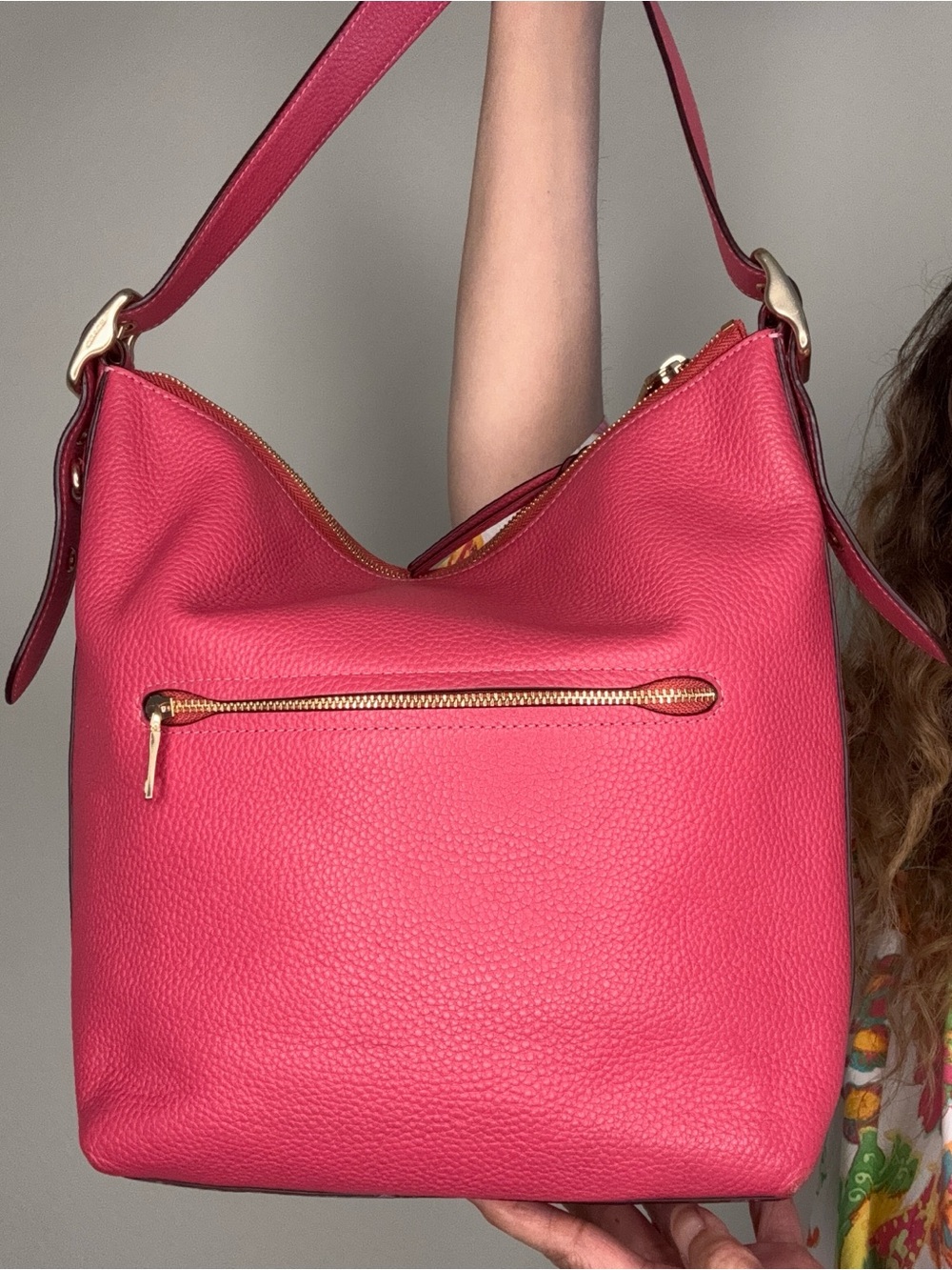Coach Pink Slouchy Val Duffle Bag - Picture 5 of 14